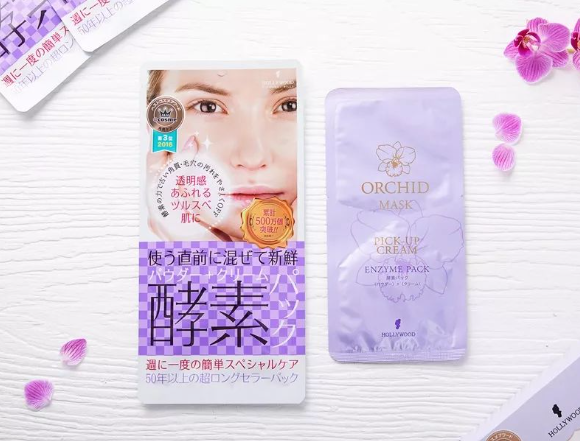 Hollywood Orchid Mask Enzyme Pack – 酵素パック製品画像